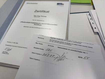 Zertifikat Kurs STFW